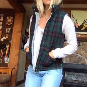 Plaid Vest